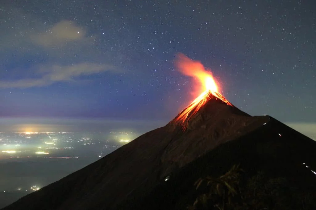 Volcán Acatenango Paisaje